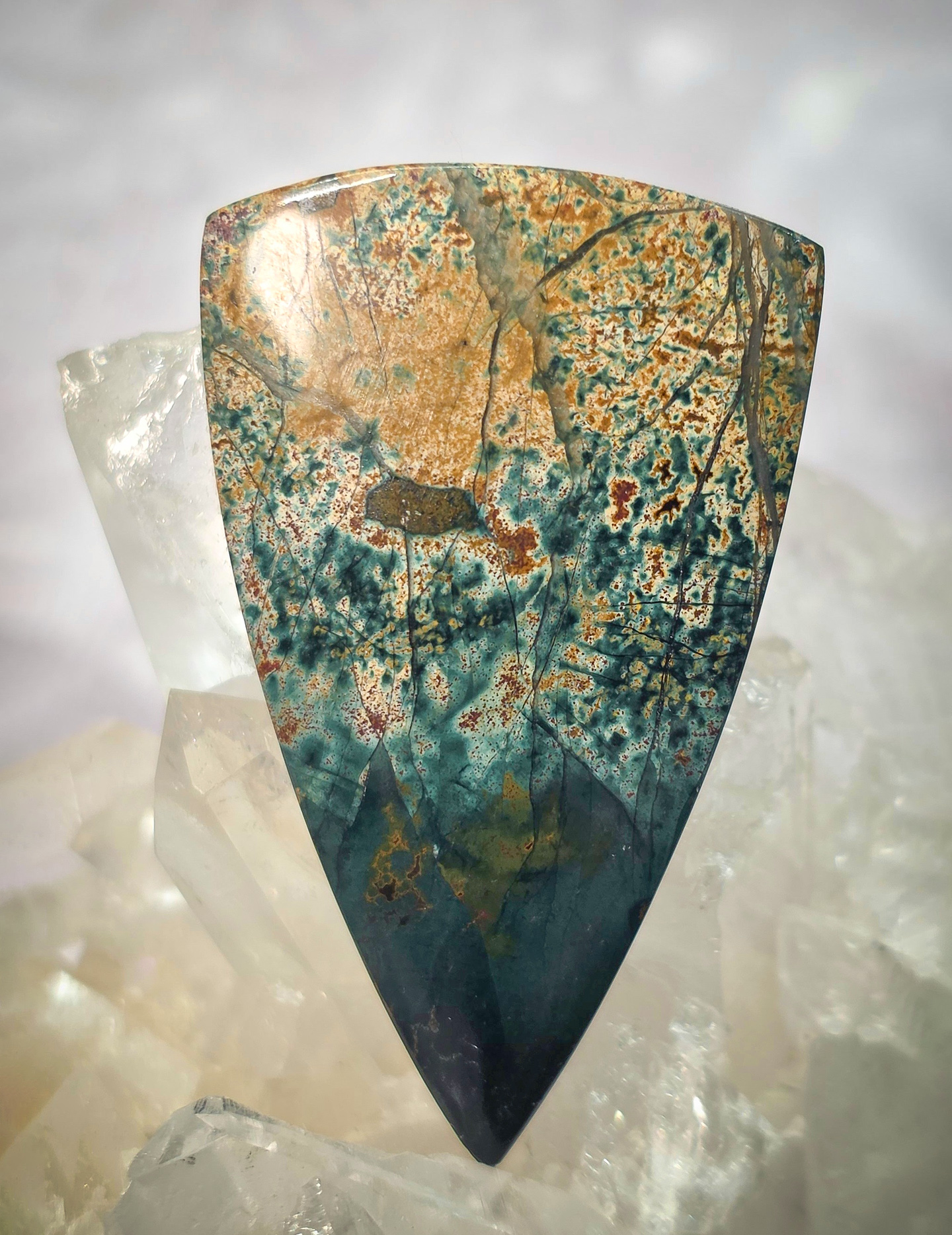Moss Agate Cabochon